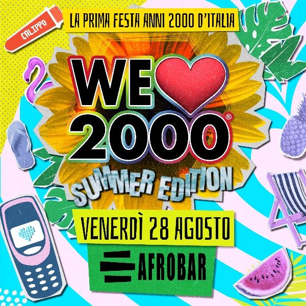 We Love 2000 Afrobar 
