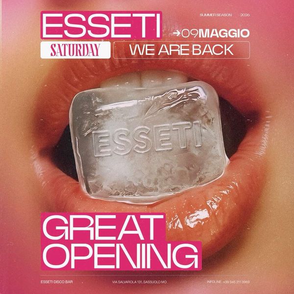 Esseti Great Opening Esseti Discobar