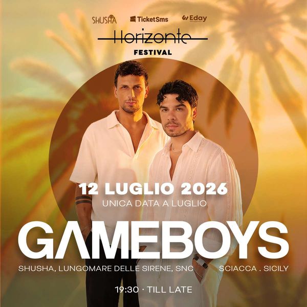 Gameboys - Horizonte Shusha Beach Club Sciacca