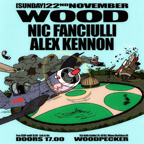 Wood - Nic Fanciulli - Alex Kennon WOODPECKER Cervia