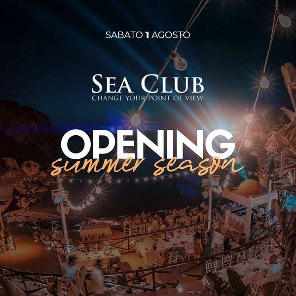 Opening Summer Season Sea Club Terrasini
