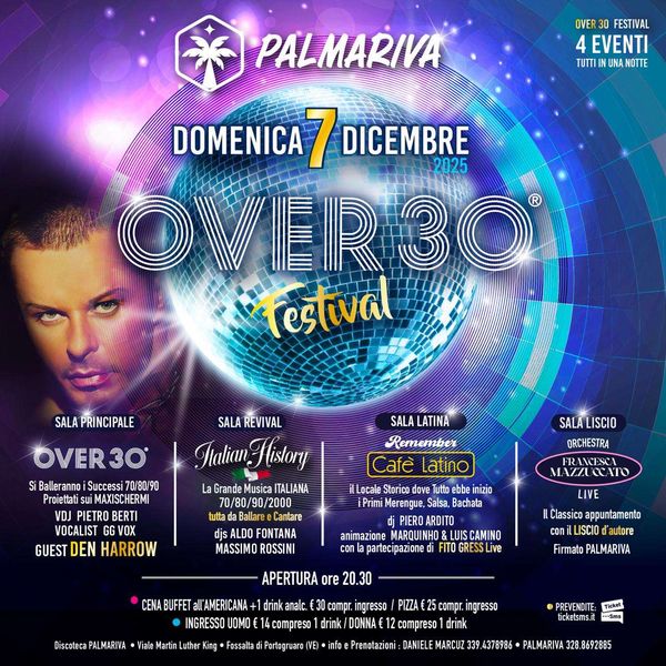Over 30 Festival Palmariva