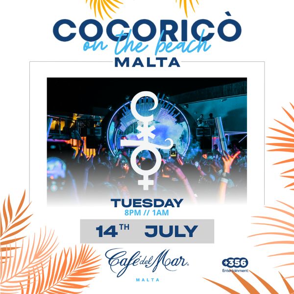 Cocorico on the Beach Café Del Mar