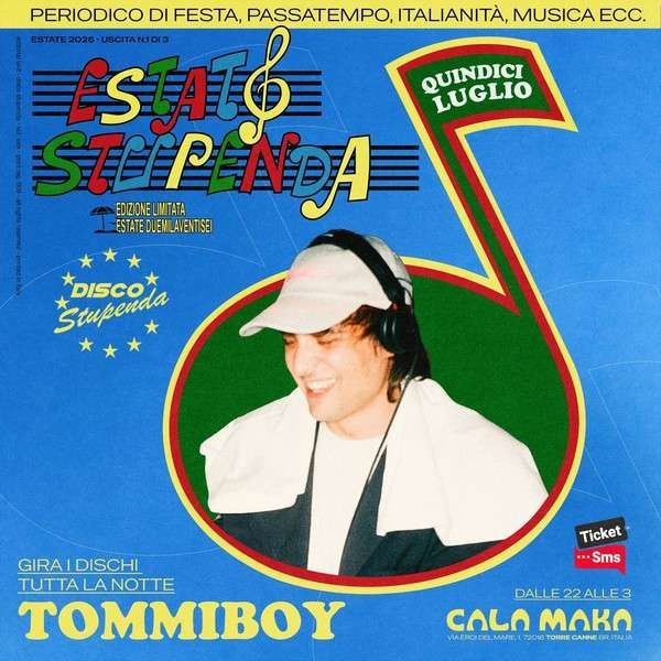 Maka Club x Discostupenda w/ Tommiboy all night long Cala Maka Fasano