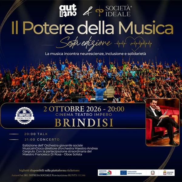 Il Potere della Musica Teatro Cinema Impero Brindisi