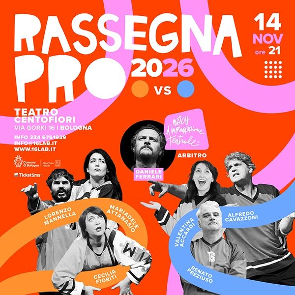 Match d'improvvisazione teatrale Teatro Centofiori Bologna