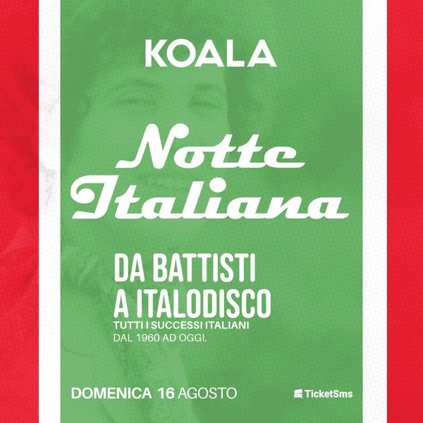 16/08 Notte Italiana Koala Santa Croce Camerina