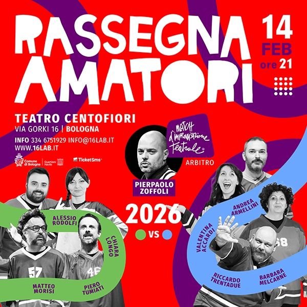 Match d'improvvisazione teatrale - Verdi VS Blu Teatro Centofiori