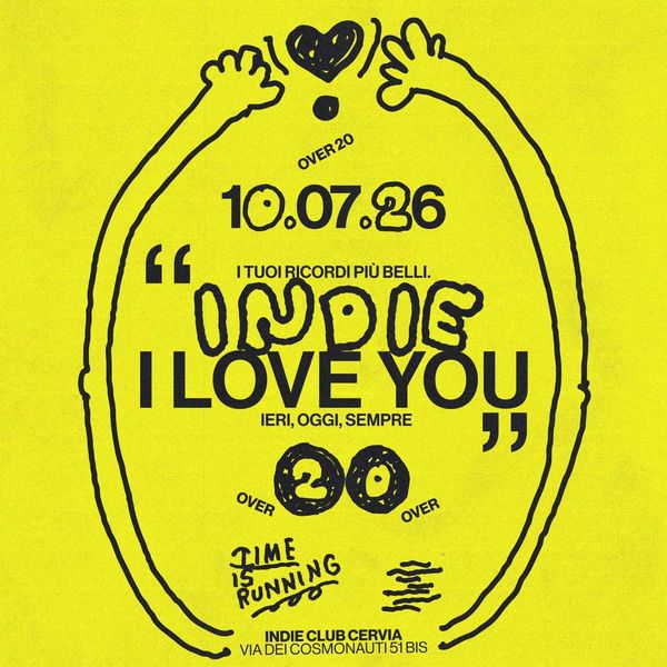 Indie I Love You W/Bunny Club INDIE club  Cervia