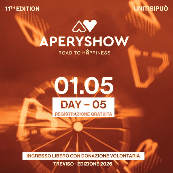 Aperyshow 2026 - Day Five - Registrazione Gratuita AREA DOGANALE TREVISO SERVIZI