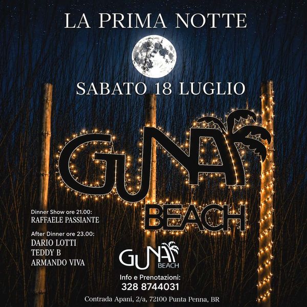 La Prima Notte Guna Beach Torre Guaceto