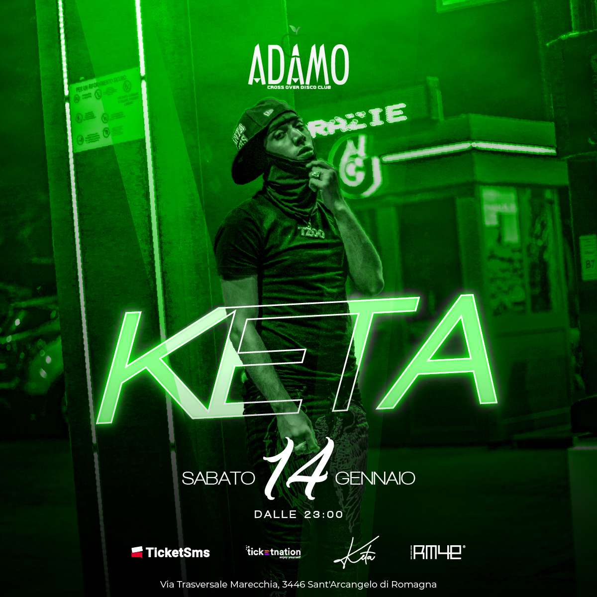 SPECIAL GUEST KETA AT ADAMO DISCO CLUB Adamo Disco