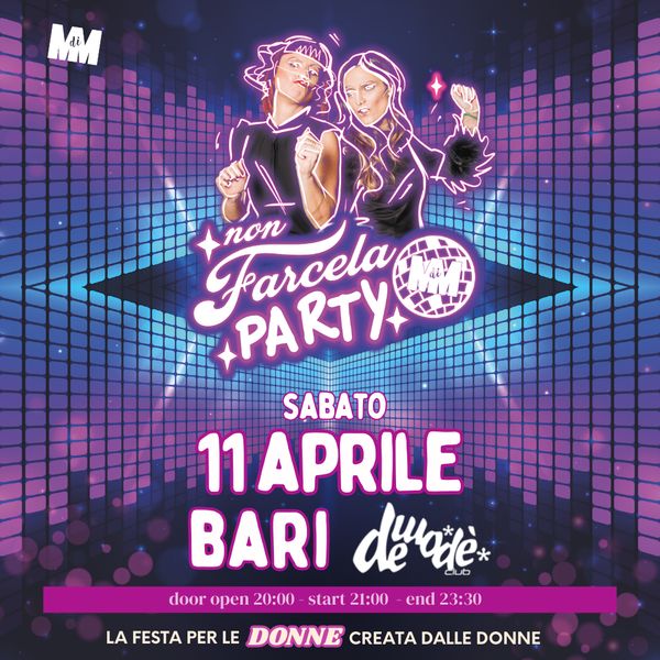 Non farcela Party Demode Club