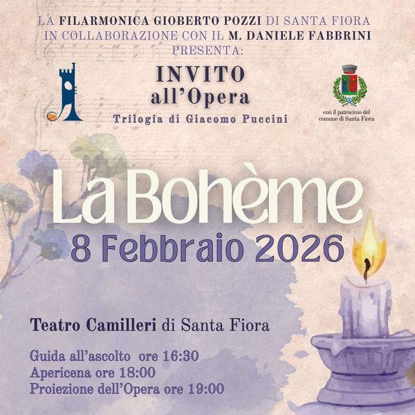 Invito all'Opera, La Bohème Teatro Comunale A. Camilleri