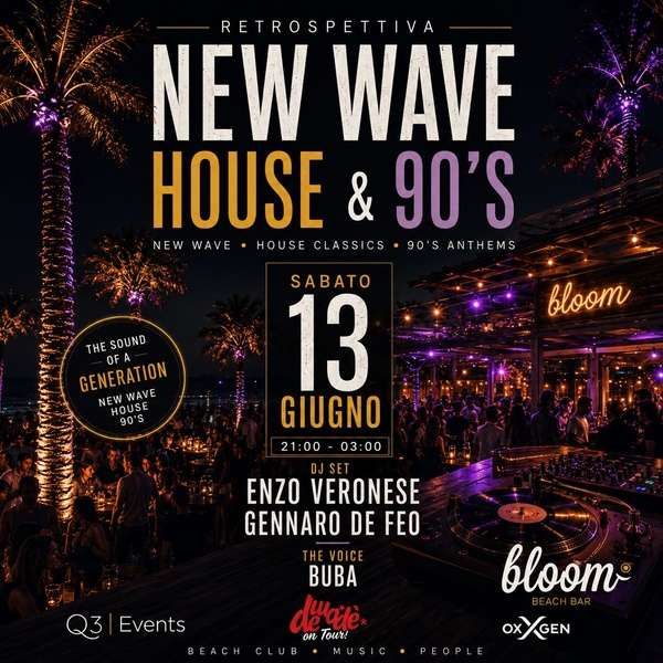 New Wave Bloom Beach Bar Molfetta