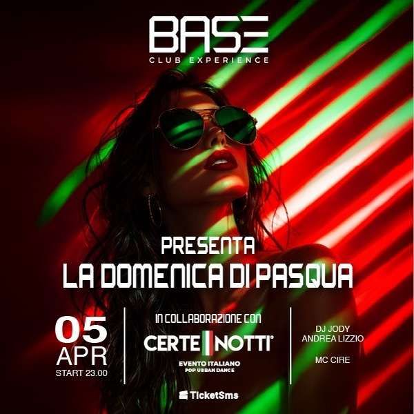 La Domenica di Pasqua BASE CLUB