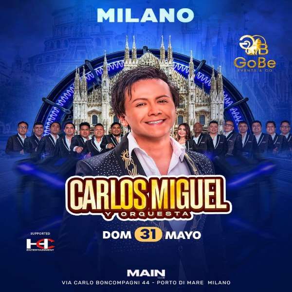 Carlos Miguel y Orquesta  MAIN CLUB