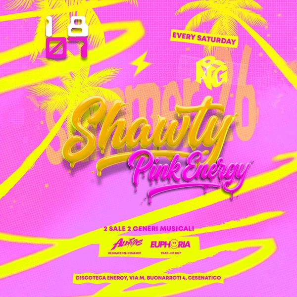 Shawty - Pink Energy vol. 3 Discoteca NRG / Club Paradiso Cesenatico