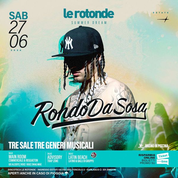 Le Rotonde Pool Party / Special Guest: Rondo Discoteca Le Rotonde Garlasco