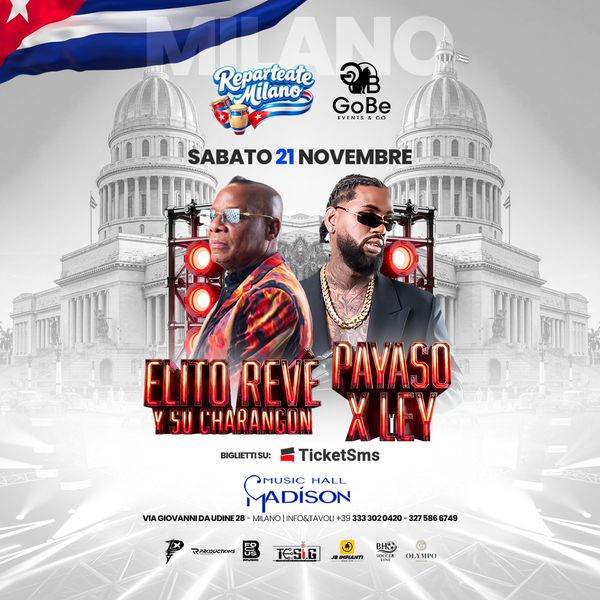 Repartiendo Timba Payazo x Ley & Elito Reve y su Charangon MADISON  Milano