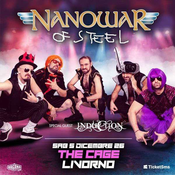 Nanowar Of Steel The Cage Livorno