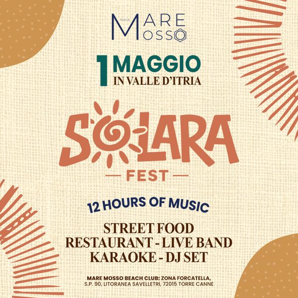 Solara Fest Mare Mosso Beach CLub