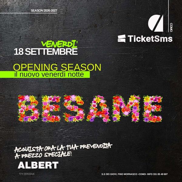 Besame - Como Albert Club Fino Mornasco