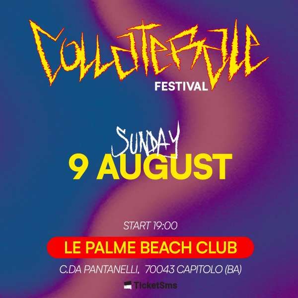 Collaterale Festival - Day2  w/ Jayda G -  Le Palme Beach Club  Capitolo