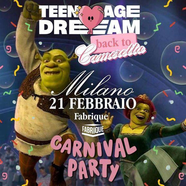 Teenage Dream  Fabrique Milano
