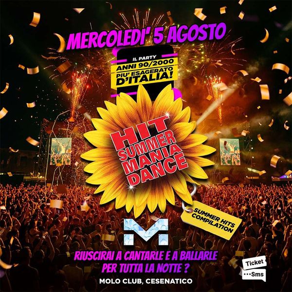Hit Summer Mania Dance Molo Club Cesenatico