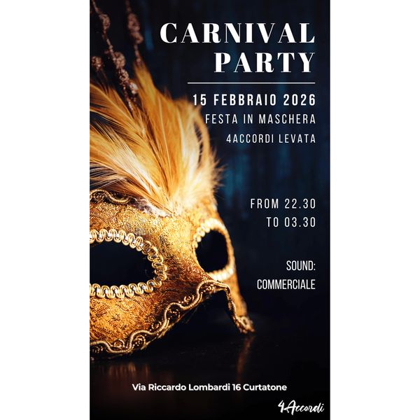Carnival Party 4Accordi 4Accordi