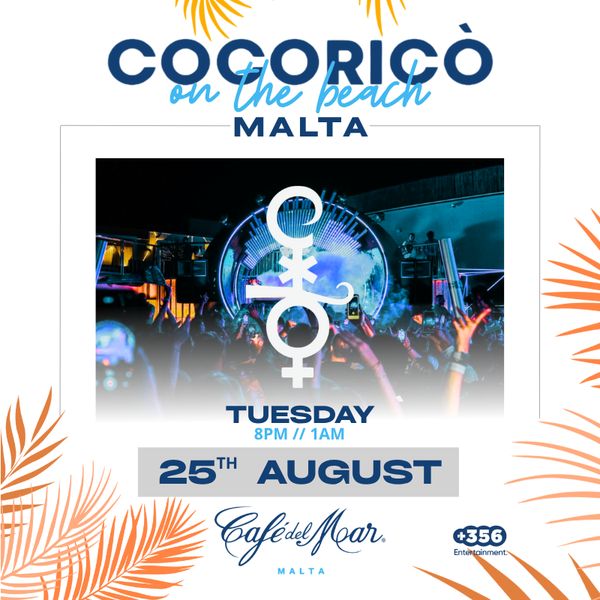 Cocorico on the Beach Café Del Mar