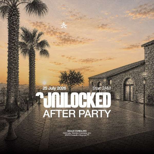 Unlocked After Party  Baglio Coriolano Esterno  Calatafimi-Segesta