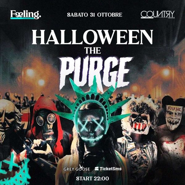 Halloween - The Purge Country DiscoClub PALERMO