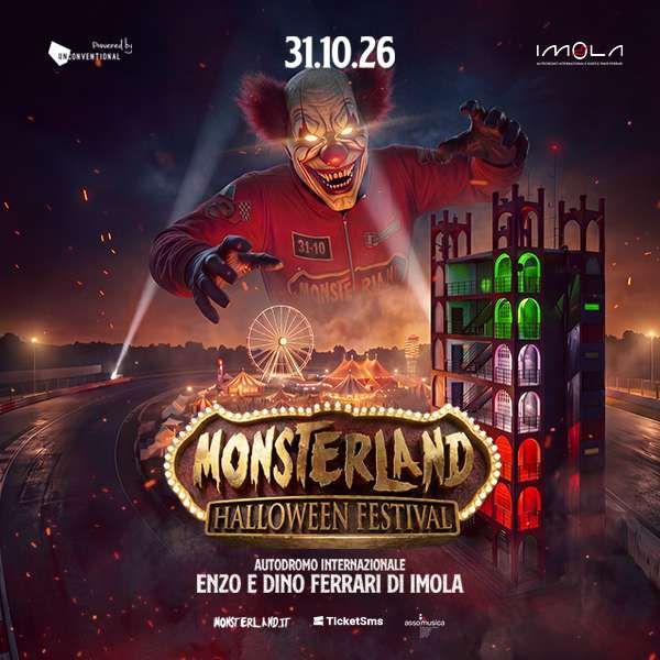 Monsterland Halloween Festival 2026 Autodromo di Imola Enzo e Dino Ferrari