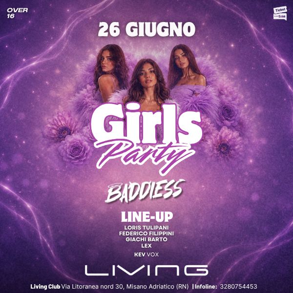Girls Party Baddiess LIVING  MISANO ADRIATICO