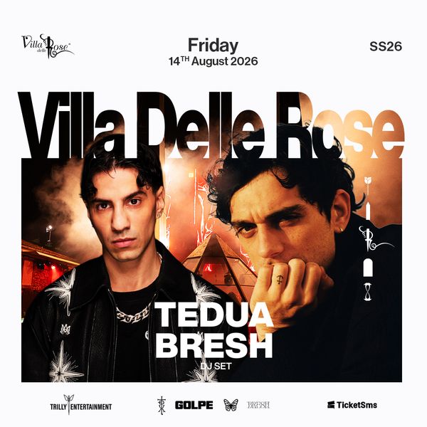 Tedua + Bresh  Villa Delle Rose misano adriatico
