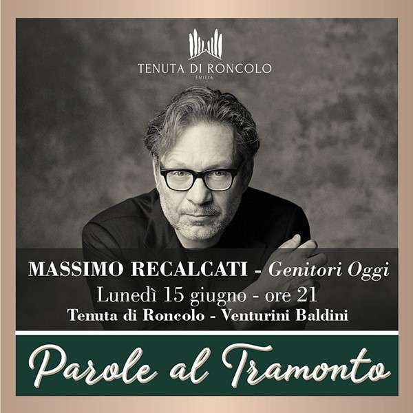 Parole al Tramonto Lezione Magistrale di Massimo Recalcati Societa Agricola Venturini Baldini