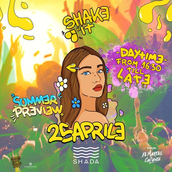 Shada Beach Club - Shake Hit Shada Beach Club