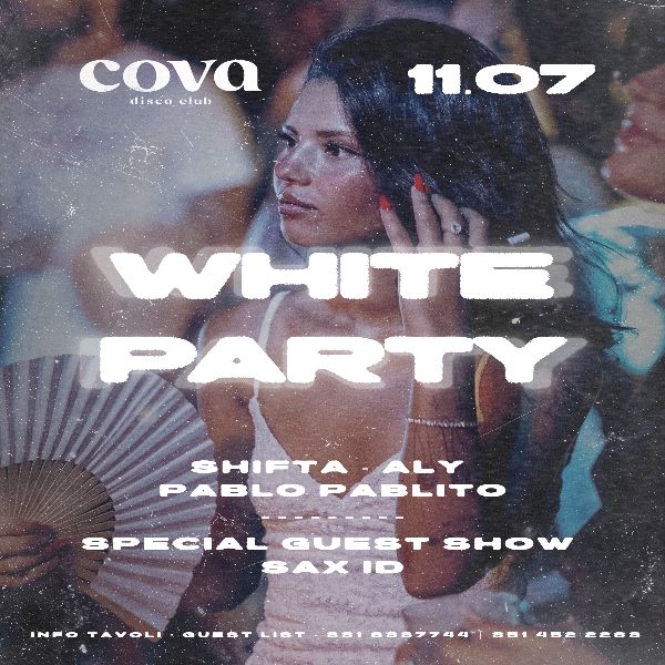 White Party at Cova Beach Club Cova Beach Club