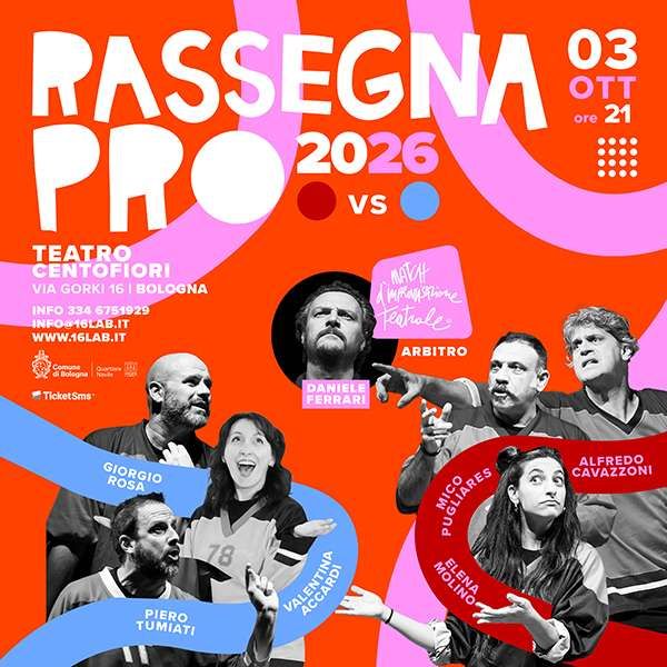 Match d'improvvisazione teatrale Teatro Centofiori