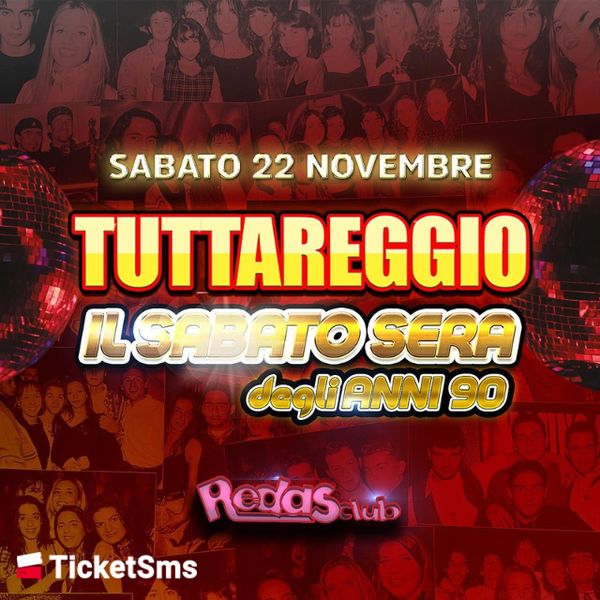 Tuttareggio - Il Sabato Sera Degli Anni 90 Redas