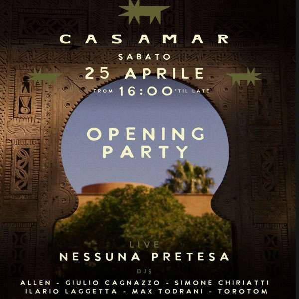 Opening Party  Casamar Nature Club