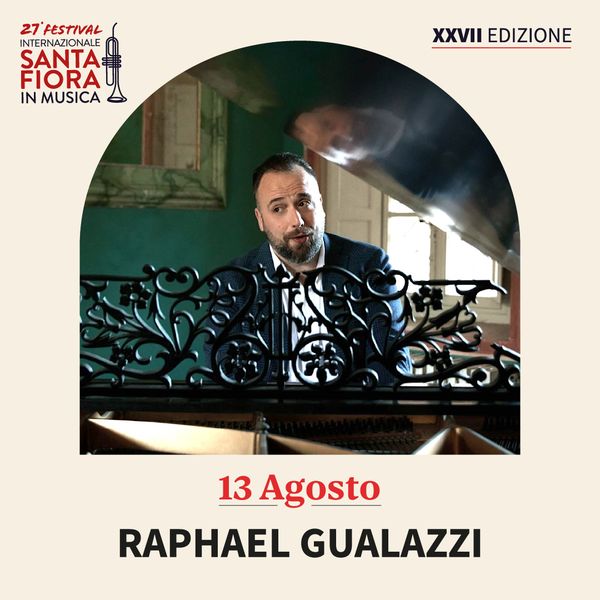 Raphael Gualazzi Auditorium Parco della Peschiera Santa Fiora
