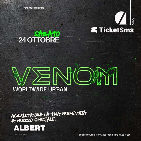 Venom - Como Albert Club Fino Mornasco