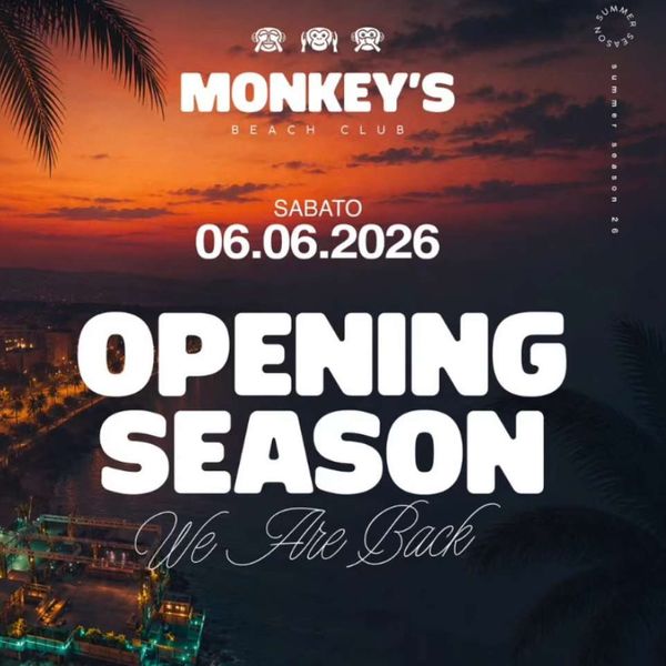 Monkeys beach club opening season 2026 Monkey\'s Beach Club