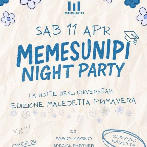 Memesunipi Night Party Momento Club 