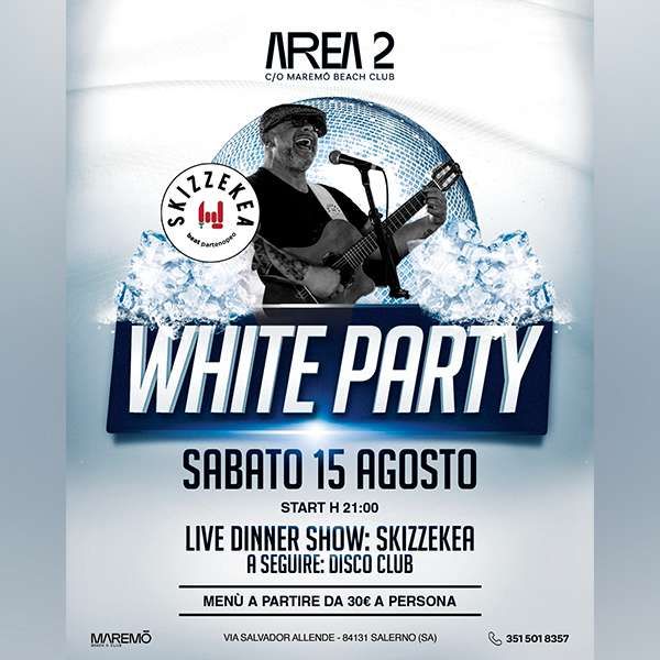 White Party MAREMO BEACH CLUB SALERNO