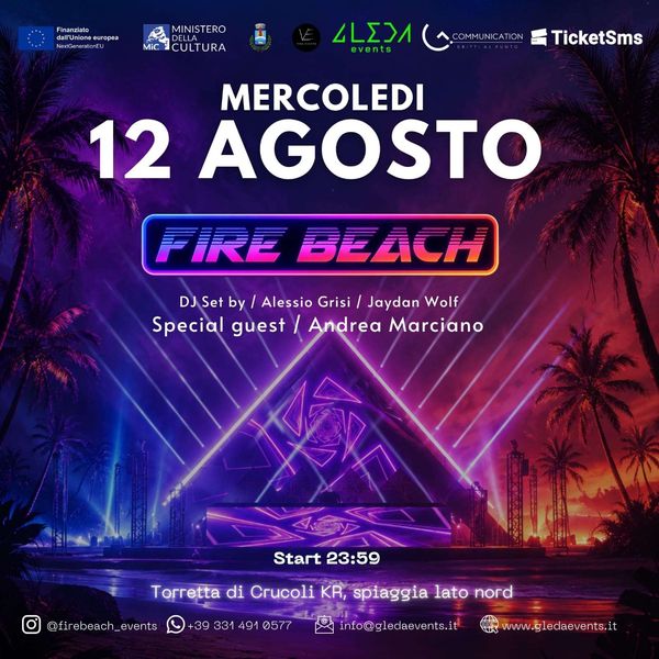 Fire Beach Fire beach Crucoli