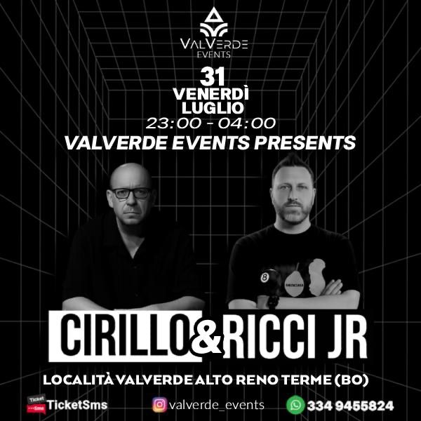 Valverde Events presents CIRILLO e RICCI Jr Valverde Events Porretta Terme